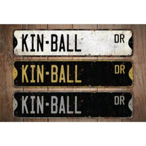 Kin-Ball-Premium-Quality-Rustic-Metal-Sign-Images