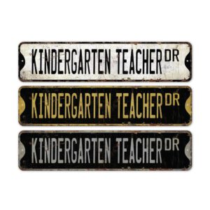 Kindergarten-Teacher-Premium-Quality-Rustic-Metal-Sign-2