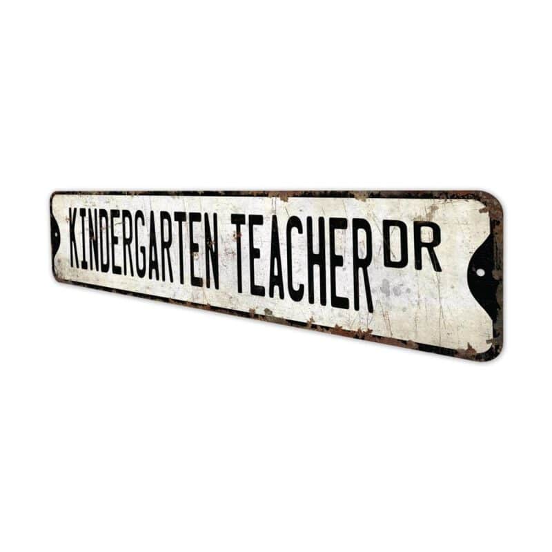 Kindergarten-Teacher-Premium-Quality-Rustic-Metal-Sign-4