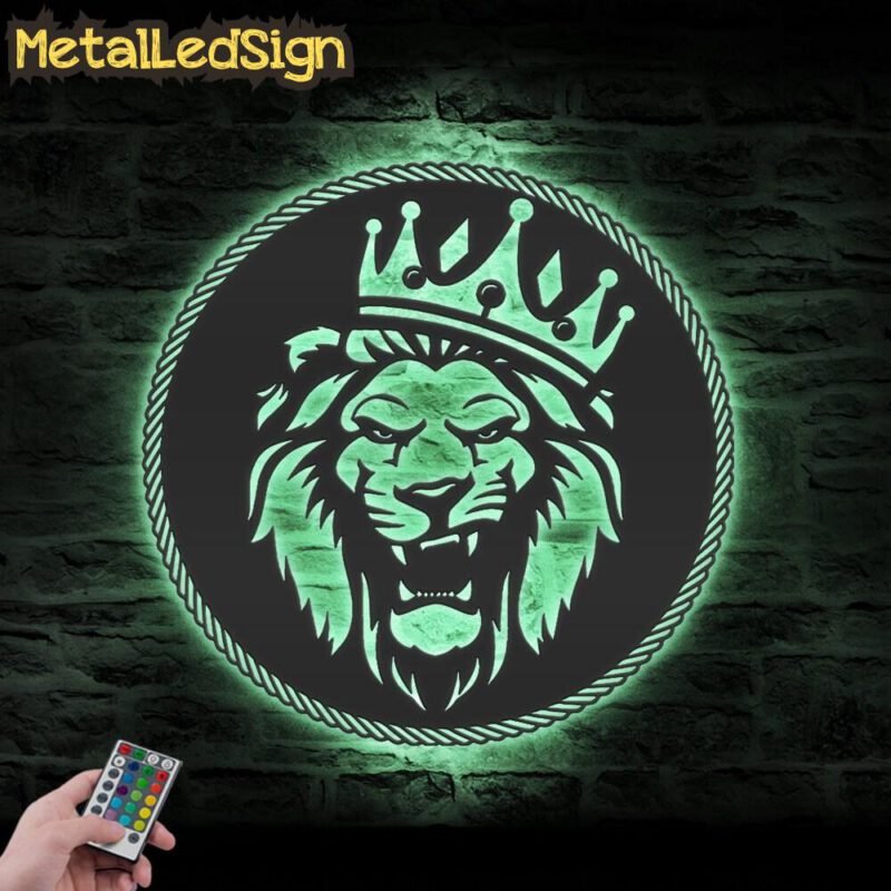 King-Lion-Metal-Wall-Art-LED-Light-7.jpg