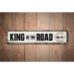 King-of-the-Road-Premium-Quality-Rustic-Metal-Sign-Images