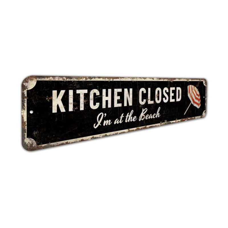 Kitchen-Closed-Premium-Quality-Rustic-Metal-Sign-3