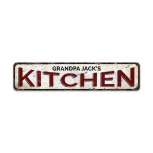 Kitchen-Door-Sign-Premium-Quality-Rustic-Metal-Sign-2