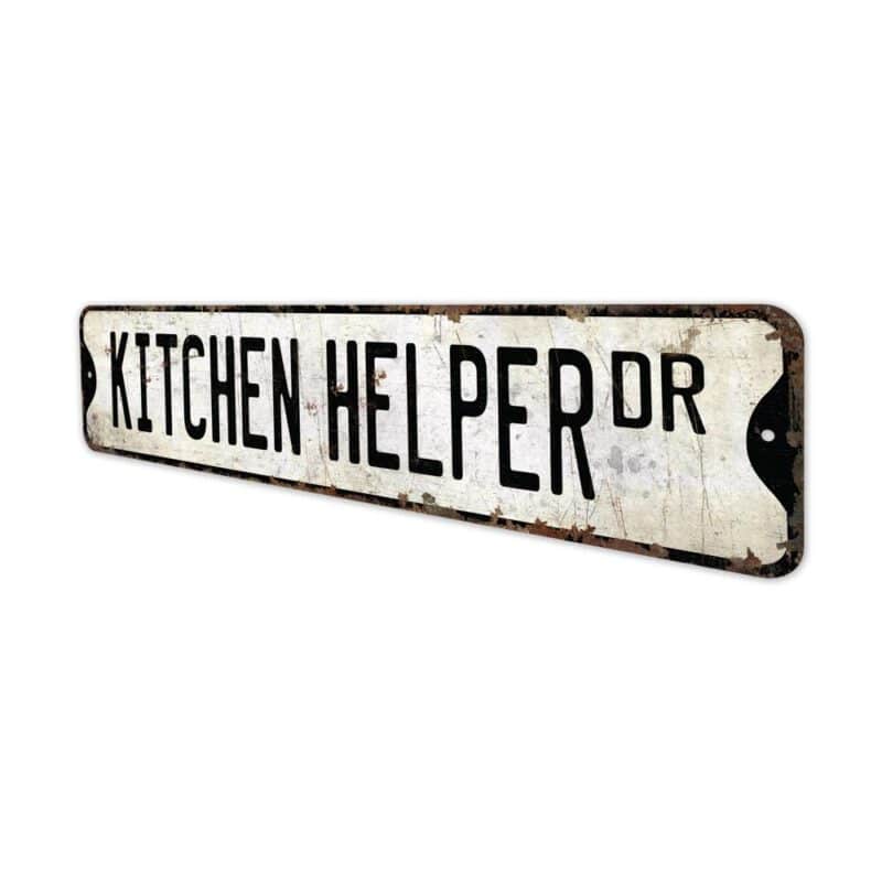 Kitchen-Helper-Premium-Quality-Rustic-Metal-Sign-4