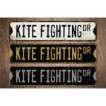 Kite-Fighting-Premium-Quality-Rustic-Metal-Sign-Images