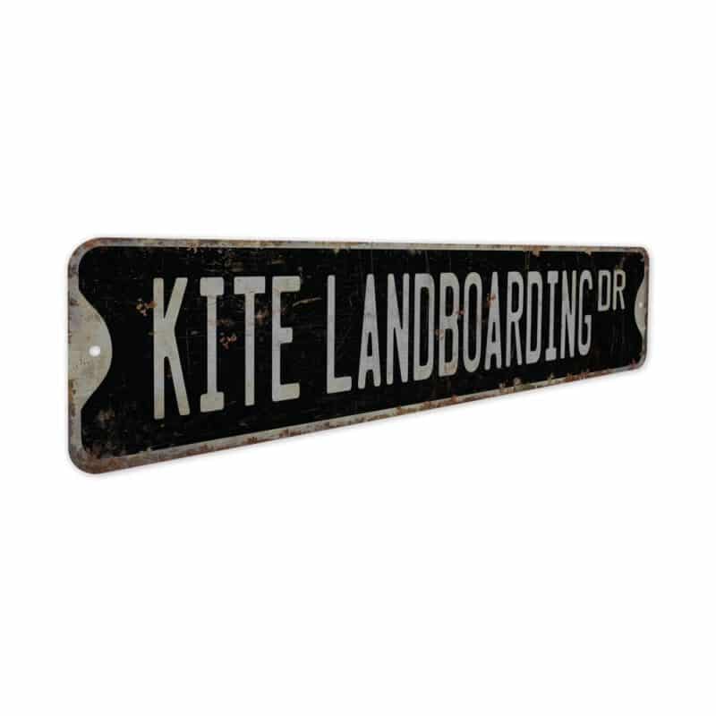 Kite-Landboarding-Premium-Quality-Rustic-Metal-Sign-7