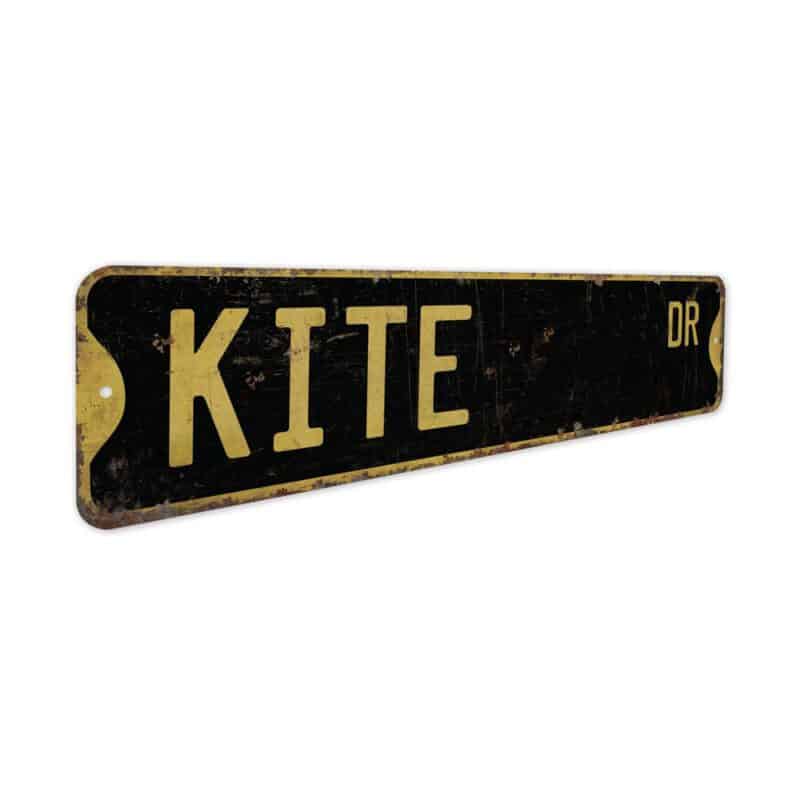 Kite-Premium-Quality-Rustic-Metal-Sign-5