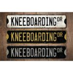 Kneeboarding-Premium-Quality-Rustic-Metal-Sign-Images