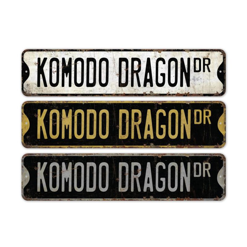 Komodo-Dragon-Premium-Quality-Rustic-Metal-Sign-2