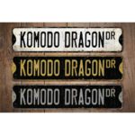 Komodo-Dragon-Premium-Quality-Rustic-Metal-Sign-Images