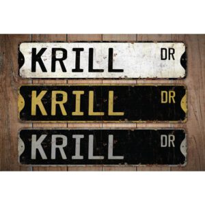 Krill-Premium-Quality-Rustic-Metal-Sign-Images