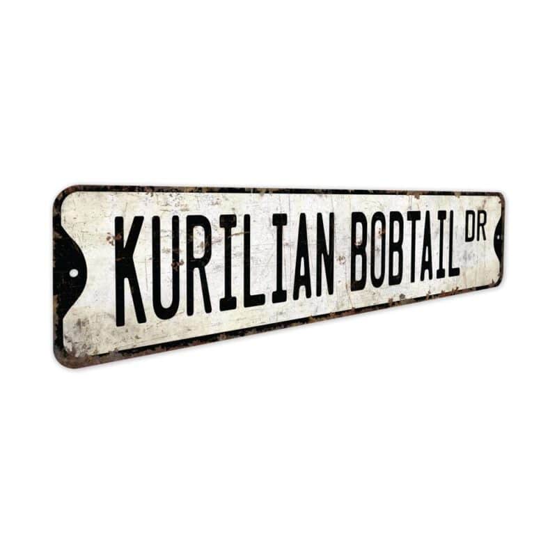 Kurilian-Bobtail-Premium-Quality-Rustic-Metal-Sign-3