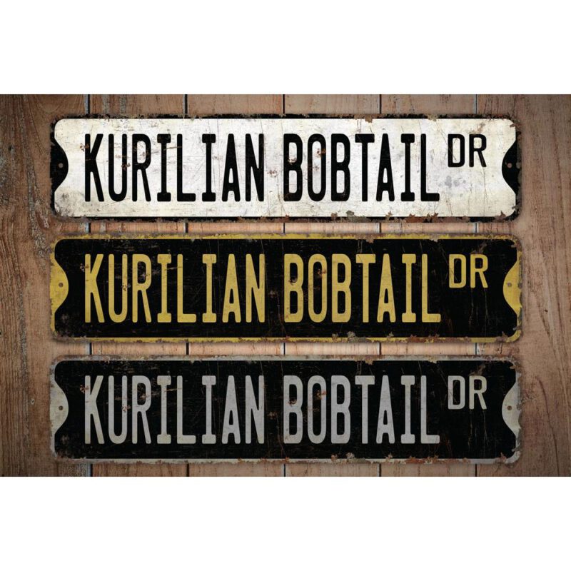 Kurilian-Bobtail-Premium-Quality-Rustic-Metal-Sign-Images