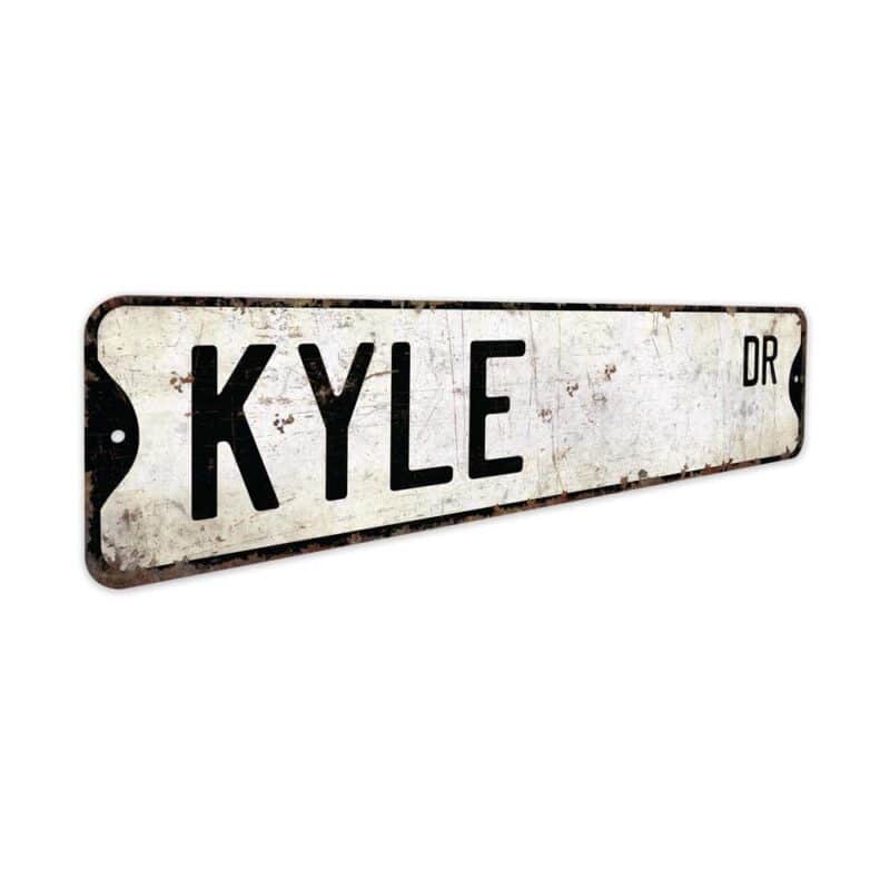 Kyle-Name-Sign-Premium-Quality-Rustic-Metal-Sign-3