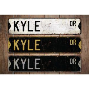 Kyle-Name-Sign-Premium-Quality-Rustic-Metal-Sign-Images