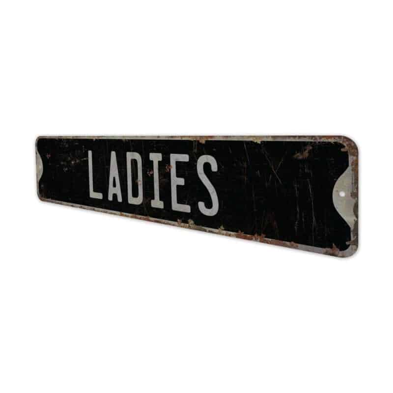 Ladies-Sign-Premium-Quality-Rustic-Metal-Sign-8