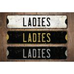 Ladies-Sign-Premium-Quality-Rustic-Metal-Sign-Images