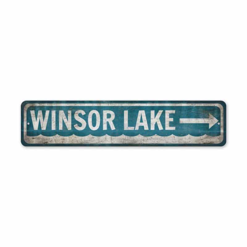 Lake-Arrow-Sign-Premium-Quality-Rustic-Metal-Sign-2