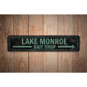 Lake-Bait-Shop-Premium-Quality-Rustic-Metal-Sign-Images