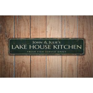 Lake-House-Kitchen-Premium-Quality-Rustic-Metal-Sign-Images