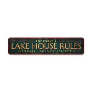 Lake-House-Rules-Sign-Premium-Quality-Rustic-Metal-Sign-2