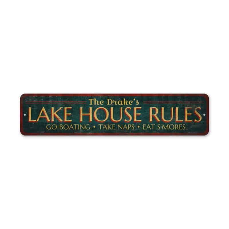 Lake-House-Rules-Sign-Premium-Quality-Rustic-Metal-Sign-2