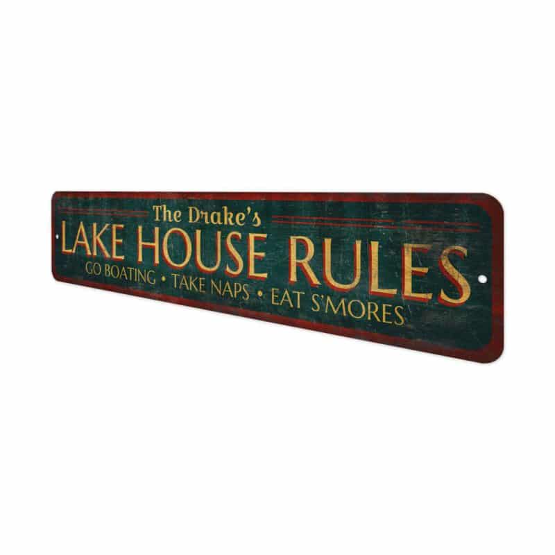 Lake-House-Rules-Sign-Premium-Quality-Rustic-Metal-Sign-4