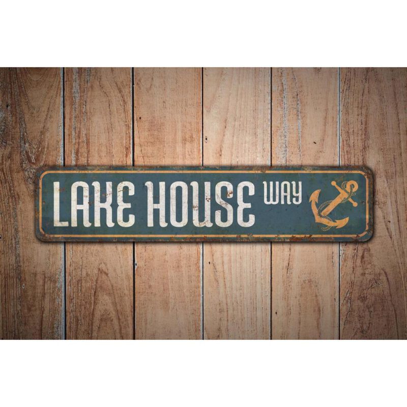 Lake-House-Way-Sign-Premium-Quality-Rustic-Metal-Sign-Images