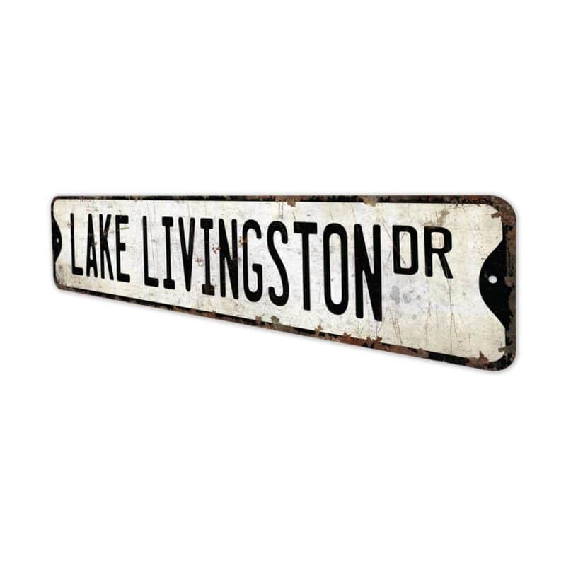 Lake-Livingston-Premium-Quality-Rustic-Metal-Sign-4