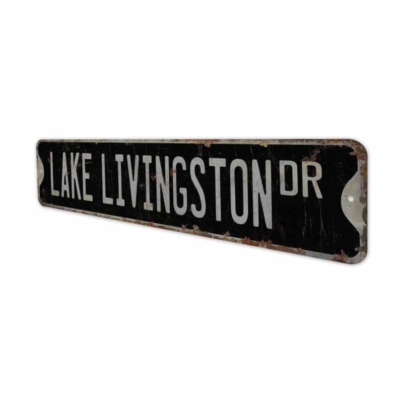 Lake-Livingston-Premium-Quality-Rustic-Metal-Sign-8