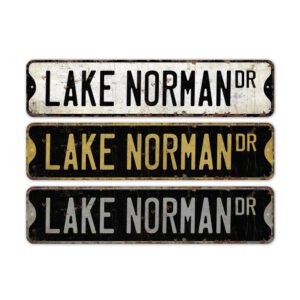 Lake-Norman-Premium-Quality-Rustic-Metal-Sign-2