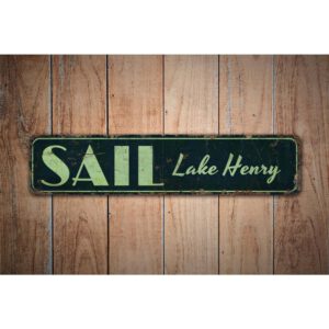 Lake-Sail-Sign-Premium-Quality-Rustic-Metal-Sign-Images