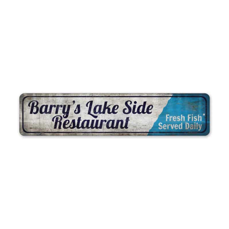 Lake-Side-Restaurant-Premium-Quality-Rustic-Metal-Sign-2