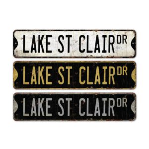 Lake-St-Clair-Premium-Quality-Rustic-Metal-Sign-2