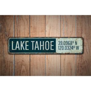 Lake-Tahoe-Premium-Quality-Rustic-Metal-Sign-Images