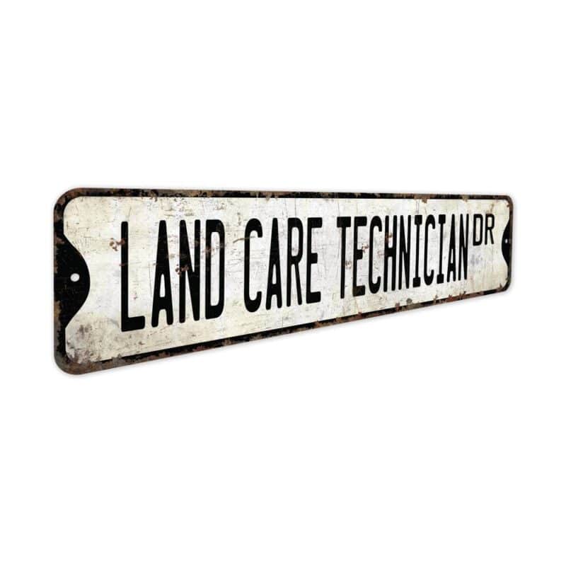 Land-Care-Technician-Premium-Quality-Rustic-Metal-Sign-3