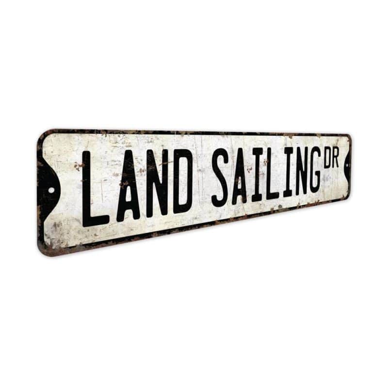 Land-Sailing-Premium-Quality-Rustic-Metal-Sign-3