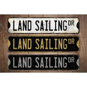 Land-Sailing-Premium-Quality-Rustic-Metal-Sign-Images