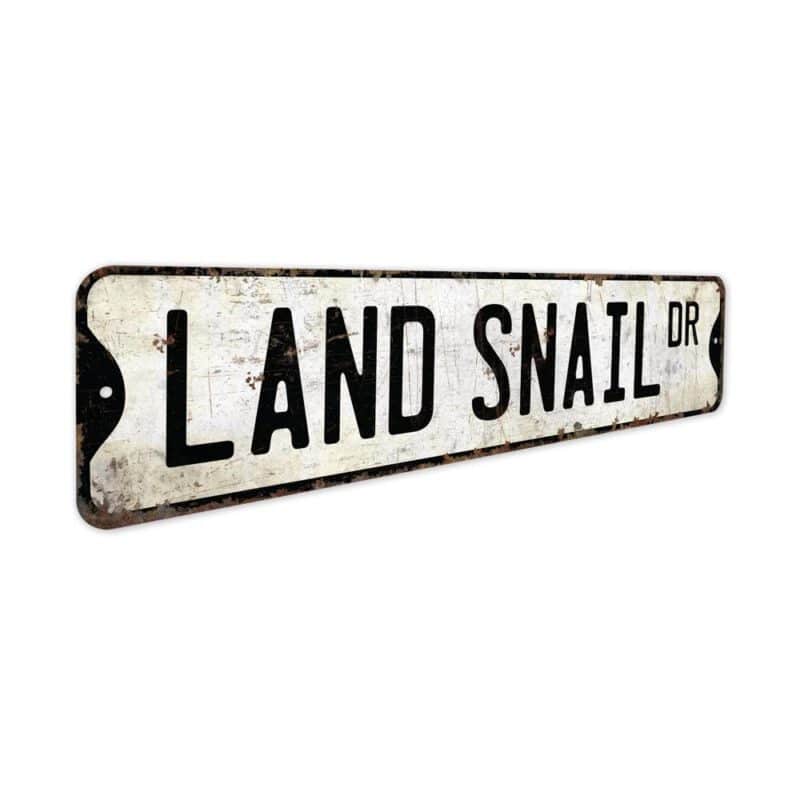 Land-Snail-Premium-Quality-Rustic-Metal-Sign-3