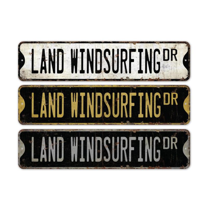 Land-Windsurfing-Premium-Quality-Rustic-Metal-Sign-2