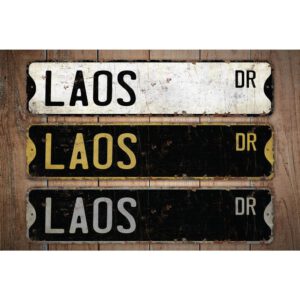 Laos-Premium-Quality-Rustic-Metal-Sign-Images