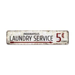 Laundry-5-Cent-Premium-Quality-Rustic-Metal-Sign-2