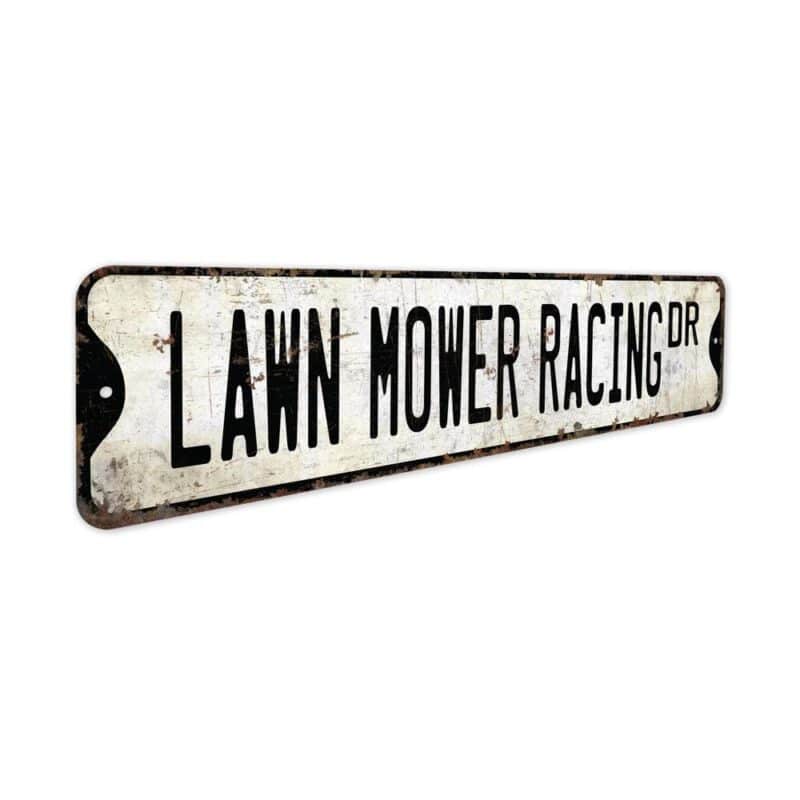 Lawn-Mower-Racing-Premium-Quality-Rustic-Metal-Sign-3