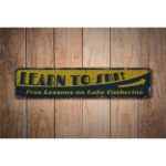 Learn-To-Ski-Sign-Premium-Quality-Rustic-Metal-Sign-Images-1