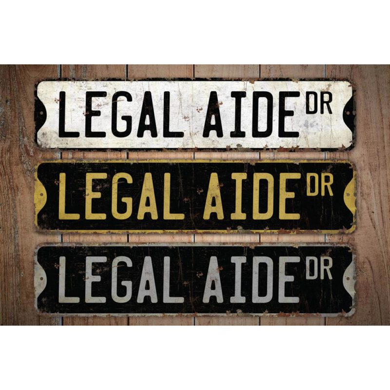 Legal-Aide-Premium-Quality-Rustic-Metal-Sign-Images