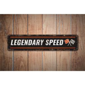 Legendary-Speed-Sign-Premium-Quality-Rustic-Metal-Sign-Images