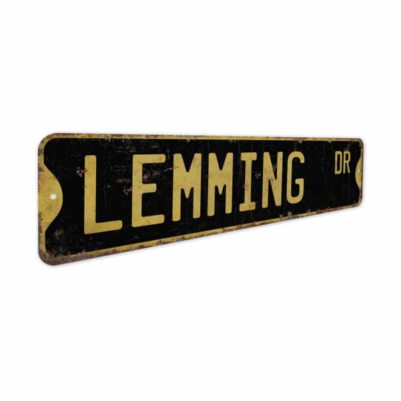 Lemming-Premium-Quality-Rustic-Metal-Sign-5