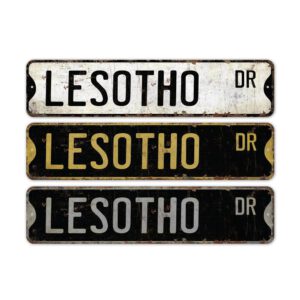 Lesotho-Premium-Quality-Rustic-Metal-Sign-2