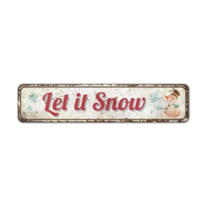 Let-it-Snow-Premium-Quality-Rustic-Metal-Sign-2