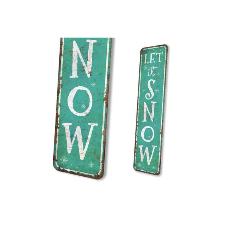 Let-it-Snow-Sign-Premium-Quality-Rustic-Metal-Sign-4